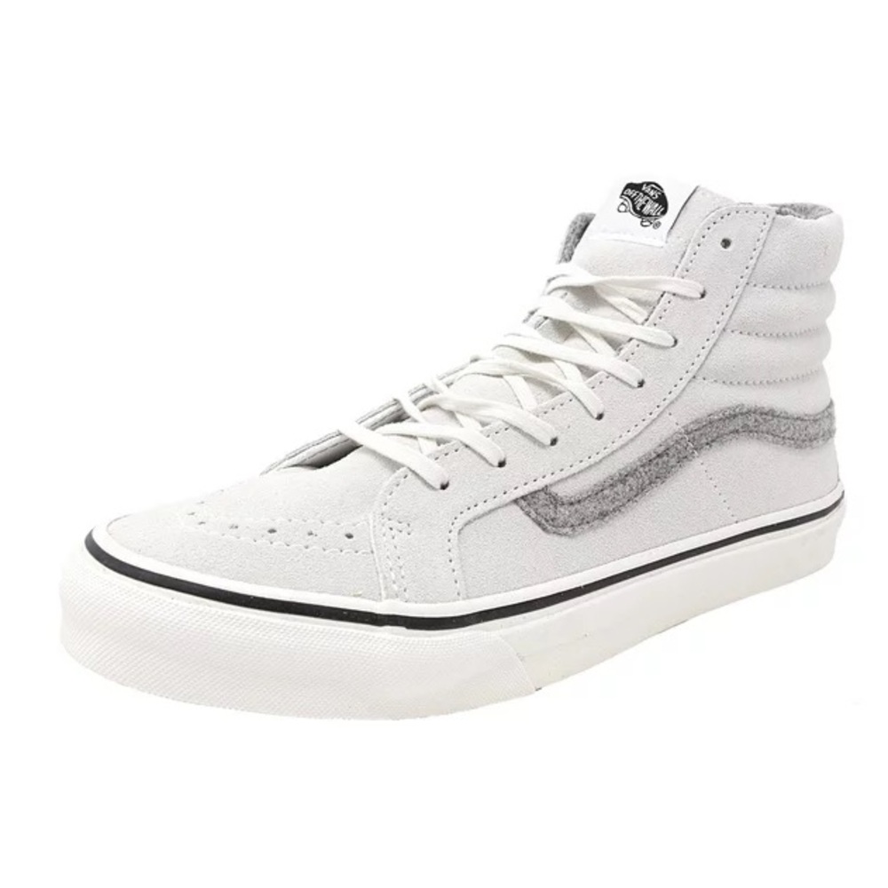 Vans Suede Hi Tops Skate Sneakers in grey